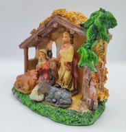 Szopka - BOŻE NARODZENIE - ładna SZOPKA 12 cm b