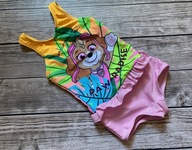Nickelodeon PSI PATROL strój kąpielowy jednoczęściowy KOSTIUM rozm. 92