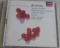 Brahms: Utwory na chór i orkiestrę etc (2CDs) - Blomstedt / Abbado - Decca