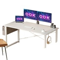 Biurko ODK 138 x 50 x 73,5 Cm Stół Komputerowy Z Uchwytem Na Słuchawki