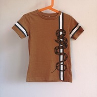 Basic T-shirt z wężem Name It 116 122 organic cotton (516)