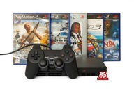 Retro konsola Sony PlayStation2 Slim (PS2) + pad, gry