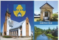 GMINA EŁK-HERB WARMIA I MAZURY