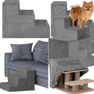 Schody dla psa Juskys 3 46 cm 50 kg