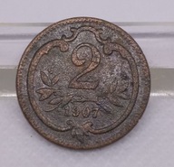 2 Heller 1907 rok