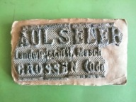 STARA TABLICZKA CROSSEN ODER ( KROSNO ODRZAŃSKIE )