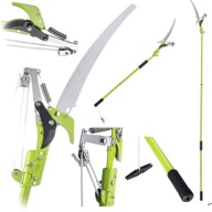 SEKATOR RĘCZNY TELESKOPOWY PIŁA DO GAŁĘZI NA WYSIĘGNIKU TRZONEK OSTRZE 2W1