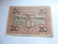 NIEMCY 20 MARK 1918