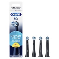 Oral-B iO Ultimate Końcówki do szczoteczek 4 szt. oryginalne czarne