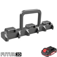 Transporter mini na sześć akumulatorów Parkside X20V Team