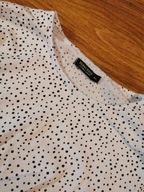 Bluzka basic kropki groszki biała tom rose 42 44