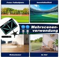 MATA SPORTOWA DO PIŁKI NOŻNEJ TRENING TECHNIKI DRYBLINGU PRZYJĘCIA SPORT