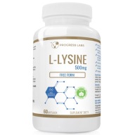 Suplement diety Progress Labs L-LIZYNA 500mg aminokwasy kapsułki 60 szt.