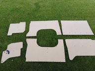 MOVANO 2010-2021 TAPICERKI TYŁU KOMPLET OCHRONE ORGINAŁ