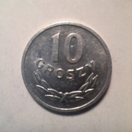 10 gr.1966 rok mennicze, stan -1.