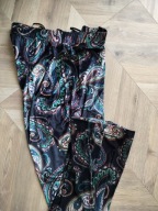 Sheego Spodnie damskie 6XL niemieckie 52 Palazzo welur regulo-pas112