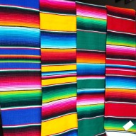 Meksykański koc SARAPE 200x90 cm RĘKODZIEŁO