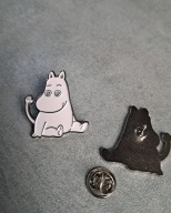 Pin przypinka broszka muminek muminki dolina Muminków