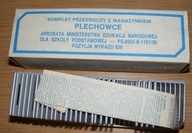 PLECHOWCE KOLOROWE SLAJDY Z MAGAZYNKIEM