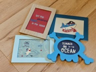 Galeria Ścienna - Multiramka Ramka na 4 zdjęcia dla dzieci kolorowa