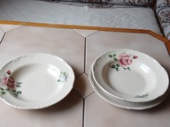 Talerze porcelanowe z PRL - różne fabryki !!