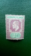 Leeward Islands * 1/2d KEVI kolonie angielskie brytyjskie