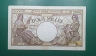 Banknot 2000 Lei 1941,U.0369 Rumunia