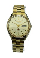 ZŁOCONY MĘSKI NARĘCZNY ZEGAREK CITIZEN AUTOMATIC LATA 80-TE - UNIKAT