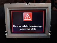 WYŚWIETLACZ EKRAN LICZNIKA PEUGEOT 208 KOLOR 9800654580