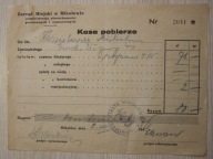 Zarząd Miejski w Mikołowie - Kasa pobierze - PIECZATKA - MAGISTRAT MIKOŁOWA