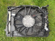 BMW F01 F02 ZESTAW CHŁODNICE CHŁODNICA WENTYLATOR ORYGINAŁ 5.0i