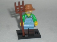 LEGO farma Rolnik farmer widły podstawka NOWY