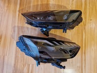 IDEALNA LAMPA PRZÓD KOMPLETNA AUDI RS4 S4 A4 B9 LIFT 2019-2024 MATRIX BLACK