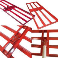 RĘCZNY NIWELATOR TERENU DO TRAWNIKA METALOWY WYRÓWNANIE POWIERZCHNI 90CM