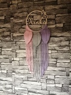 łapacza snów makrama imię 30 cm 9