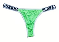 Delikatne stringi męskie na gumkach L