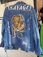 Kurtka jeans oversize