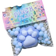 KOCIA ŁAPKA GNIOTEK ZABAWKA EDUKACYJNA ANTYSTRESOWA SQUISHY DO UGNIATANIA