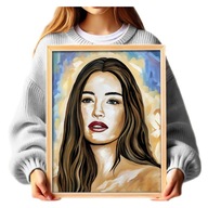 Portret, Portrety ZE ZDJĘCIA, obraz na płótnie, prezent na zamówienie