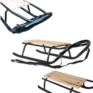 METALOWE SOLIDNE SANKI DLA DOROSŁYCH I DZIECI NA ZIMĘ, KULIG