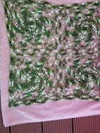 Zielona serweta z odcieniami - 50 cm x 47 cm !!