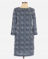 H & M sukienka mini ołówkowa tuba kobaltowa panterka wzór print kropki y2k