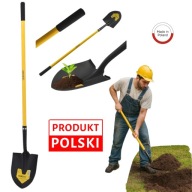 SZTYCHÓWKA OGRODOWA ŁOPATA SZPADEL OGRODNICZY CROWNMAN STAL NIERDZEWNA