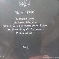 BLACK METAL IUGULATUS Satanic Pride CD SUPPORT THE UNDERGROUND IUGULATUS