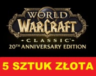 SOULSEEKER WOW FRESH 5 GOLDA ZŁOTA 5G ANNIVERSARY EDITION WOW CLASSIC A/H