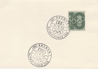Kasownik - dzień olimpijski - RFN 1956