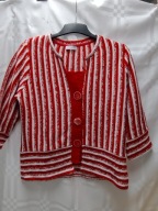 Bluzka - sweter z ładnymi guzikami rozm 44/46