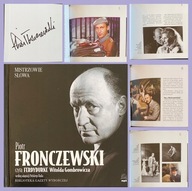 PIOTR FRONCZEWSKI AUTOGRAF FERDYDURKE audiobook CD nowy MISTRZOWIE SŁOWA