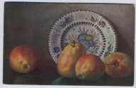Martwa natura gruszki talerz ok.1914r. o097