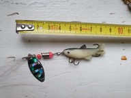 Błystka obrotowa blacha z Gumą Ripper 8,5cm 5 g